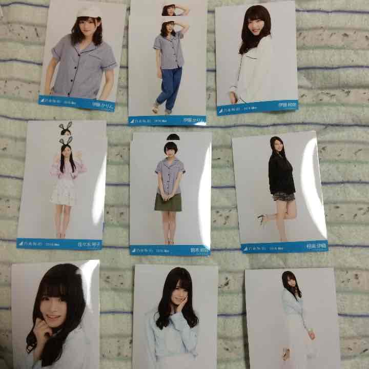 乃木坂46 生写真 パジャマシャツ