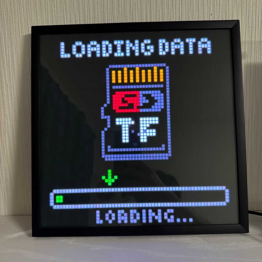 Divoom Pixoo 64デジタルフレーム ピクセルアート