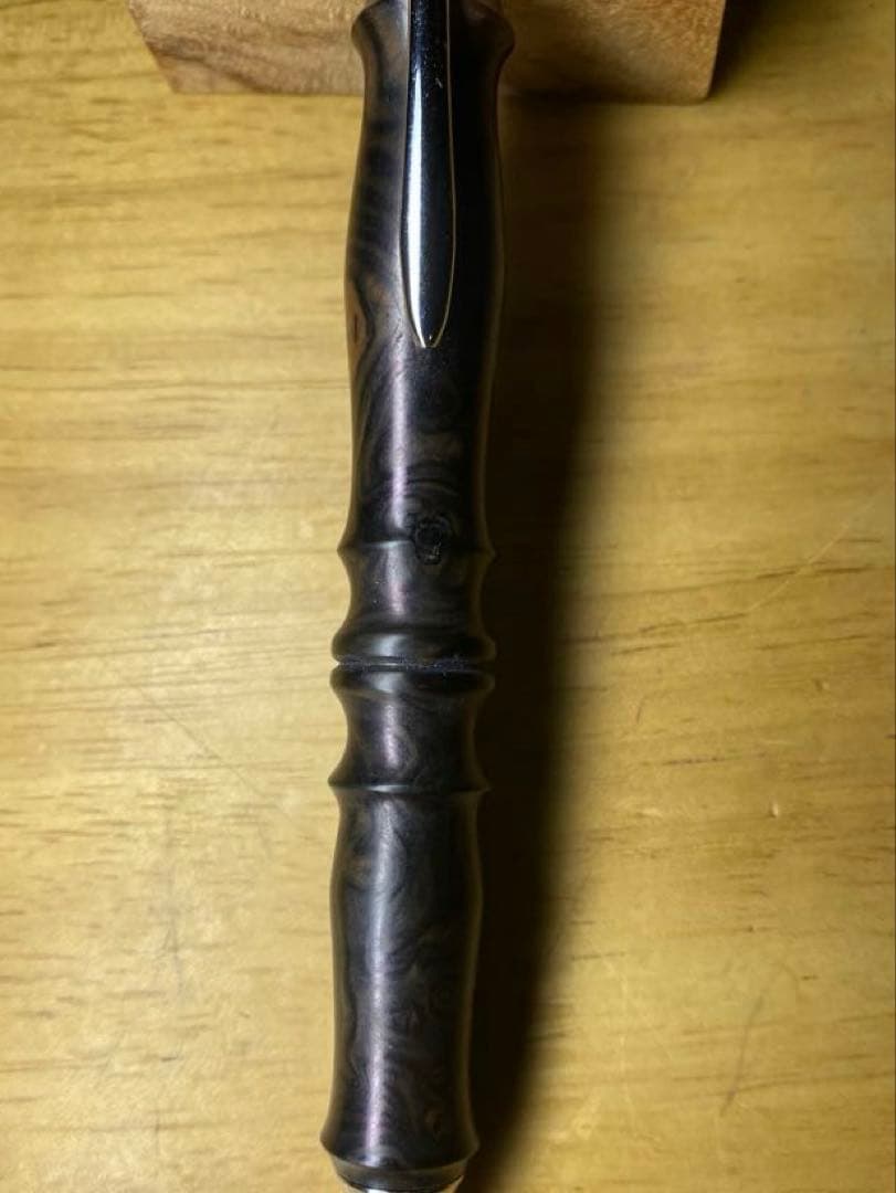 Flamberg 黒檀瘤　シャープペンシル　　検索用　野原工芸、工房楔