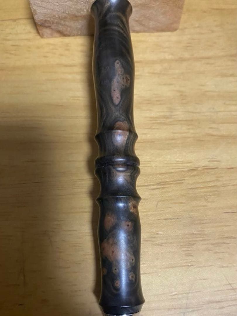 Flamberg 黒檀瘤　シャープペンシル　　検索用　野原工芸、工房楔