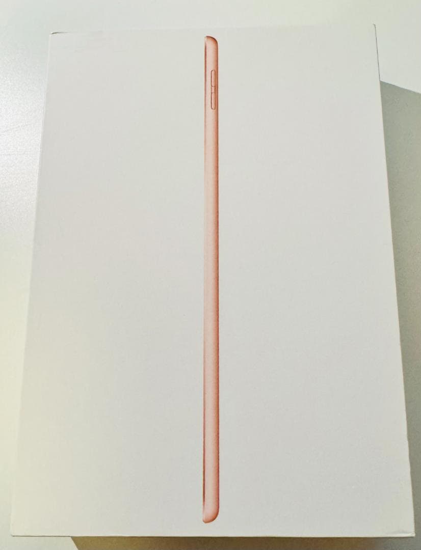 iPad 第7世代　無印　ローズゴールド 本体　32GB 箱付き　ステッカー付