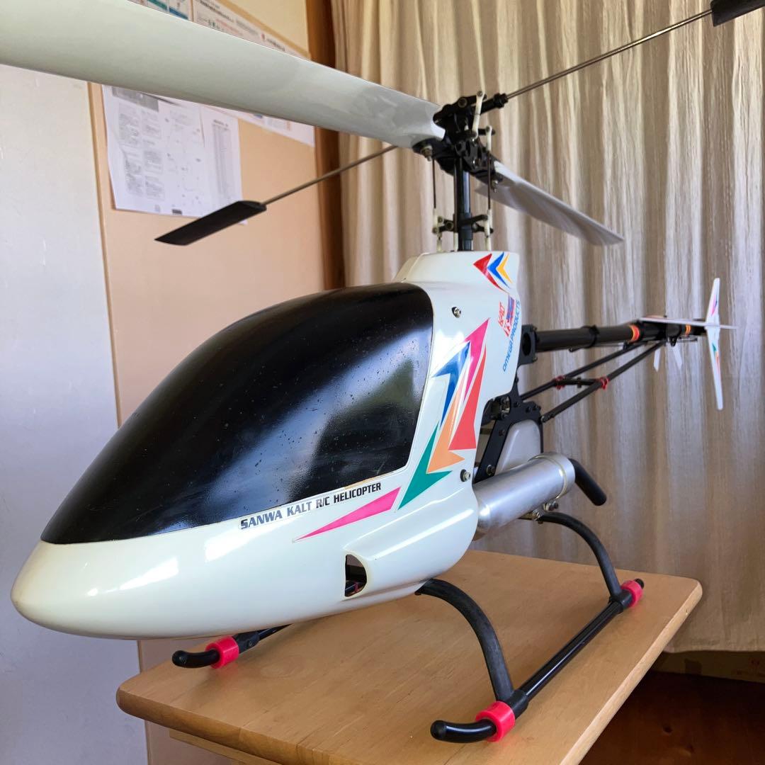 三和カルト SANWA KALT OMEGA-PRO ラジコンヘリ　追加予備品有