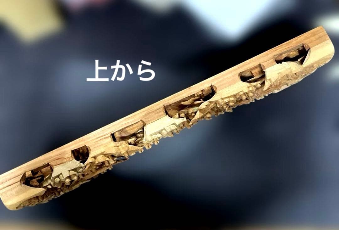 木彫欄間　鳳凰