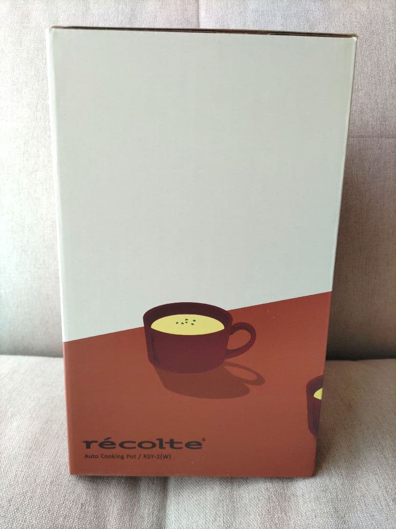 レコルト 自動調理ポット ／ クリームホワイト RSY-2(W) ノベルティ付き