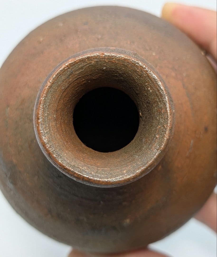 岡山県重要無形文化財 藤原建 備前焼 徳利 共箱 とっくり 酒器 食器 花器