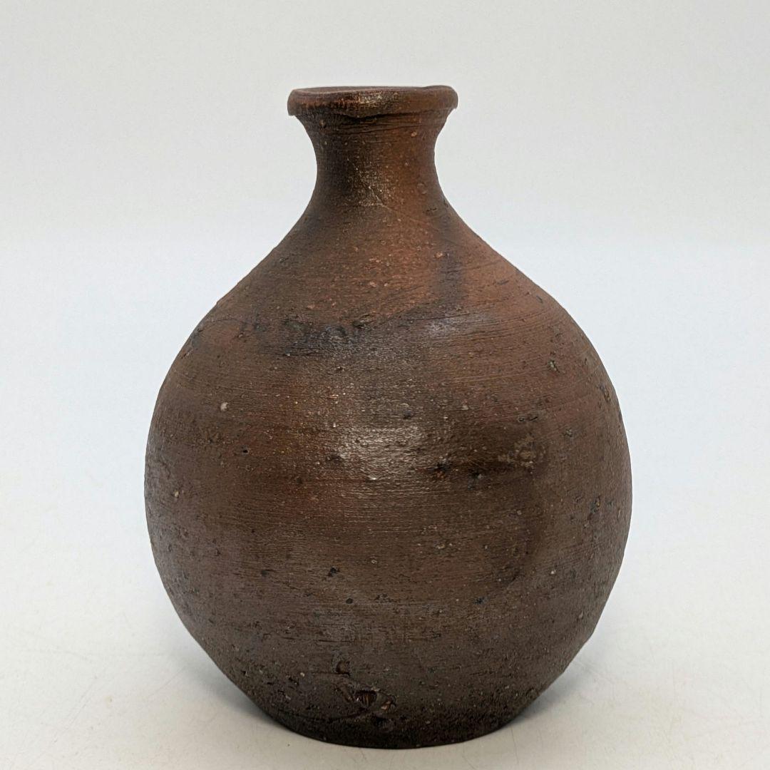 岡山県重要無形文化財 藤原建 備前焼 徳利 共箱 とっくり 酒器 食器 花器