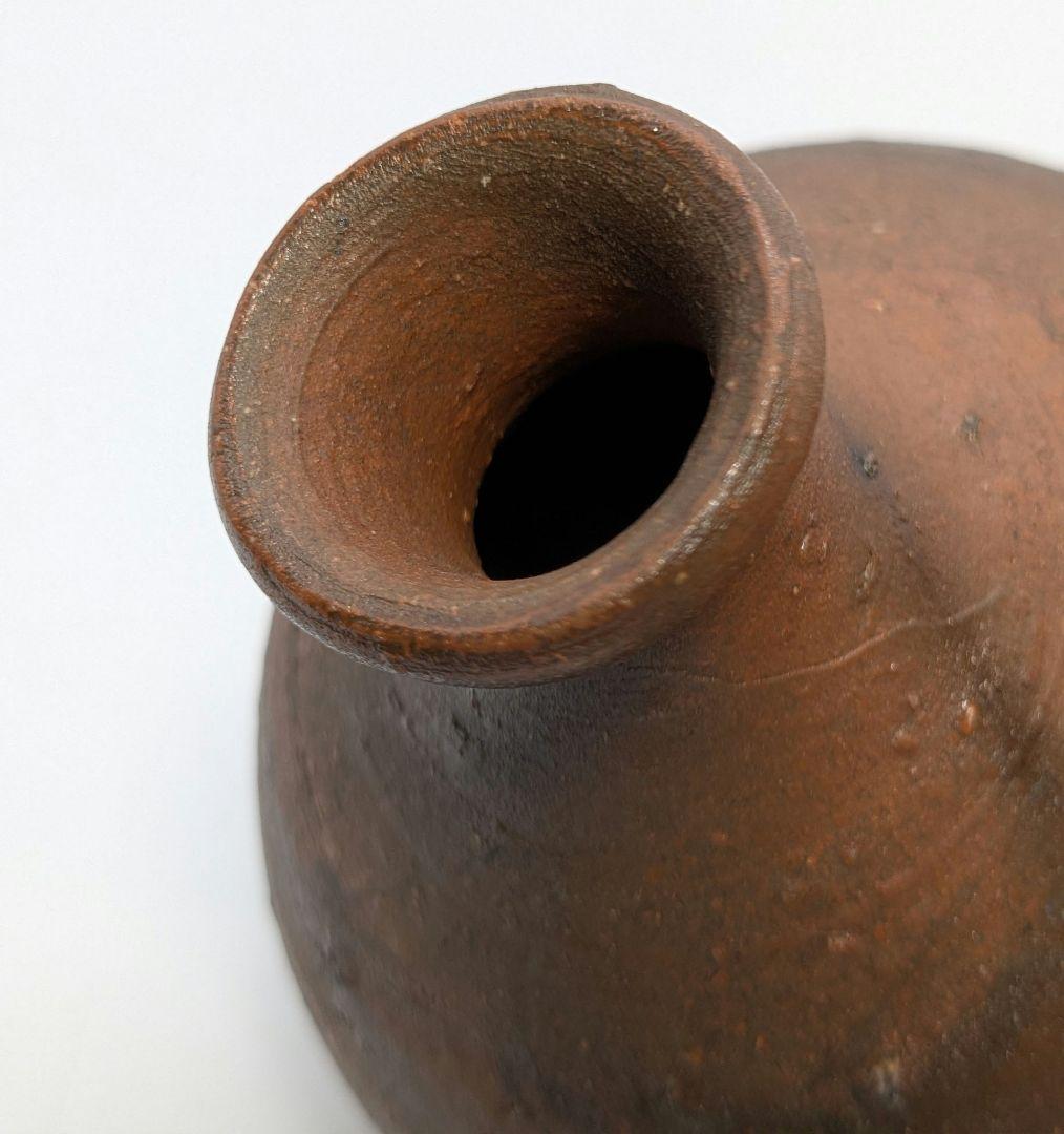 岡山県重要無形文化財 藤原建 備前焼 徳利 共箱 とっくり 酒器 食器 花器