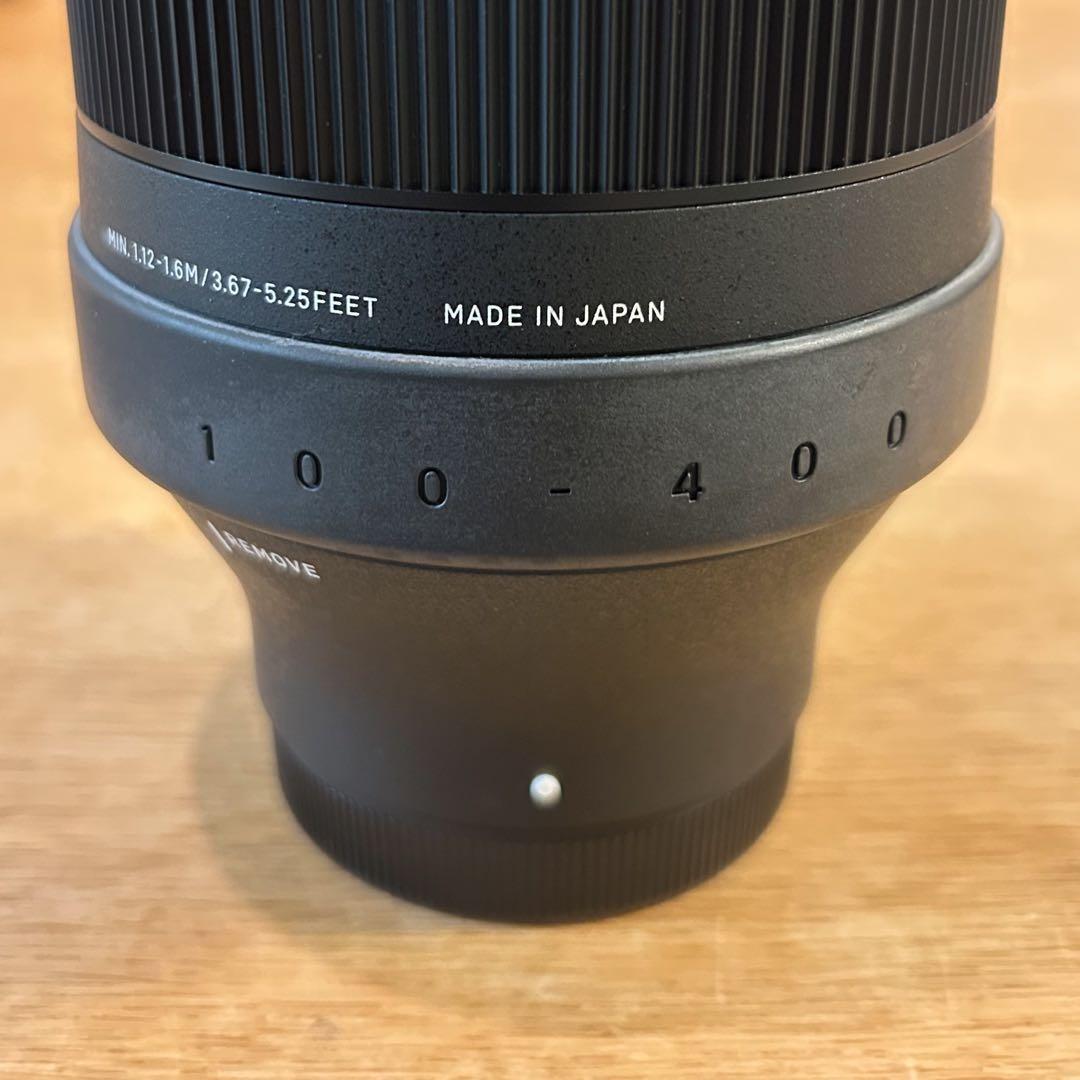 Eマウント SIGMA 100-400mm F5-6.3 DG DN OS