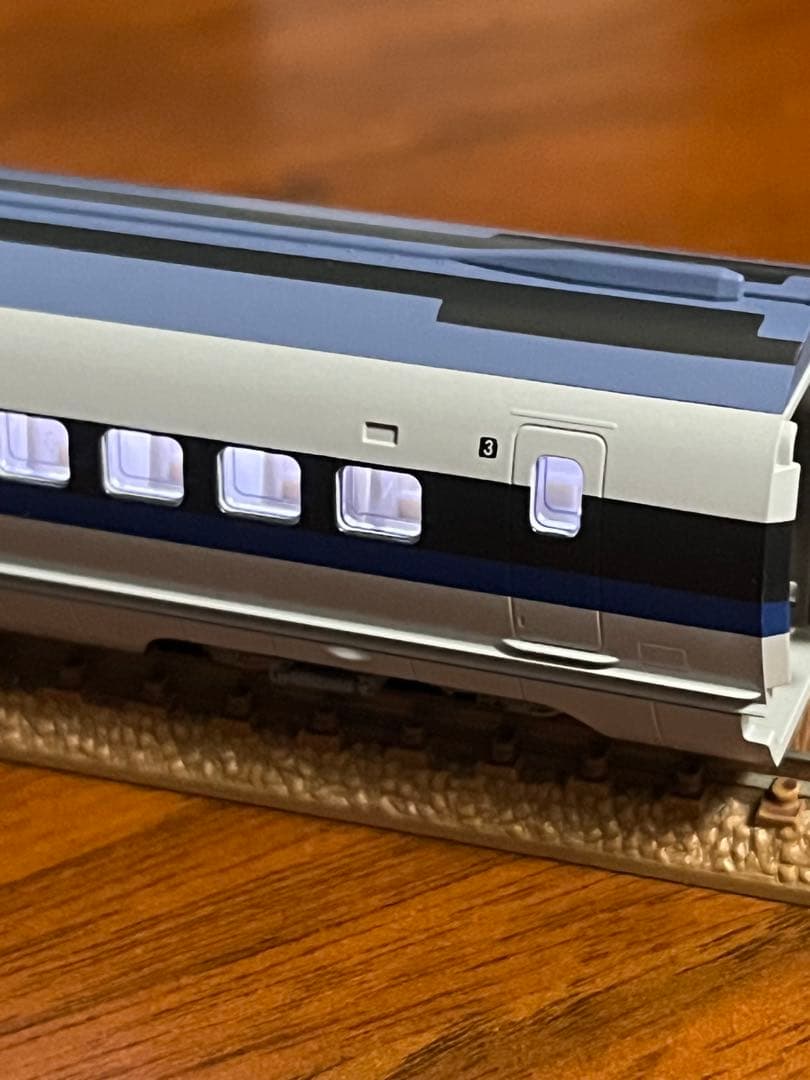 500系新幹線 12両　kato ライト室内灯点灯動力動作確認済