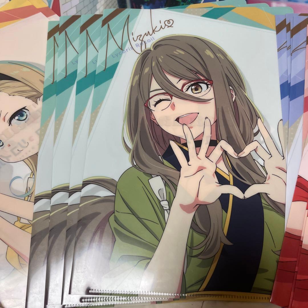 リコリスリコイル　ファイル7種　計28枚