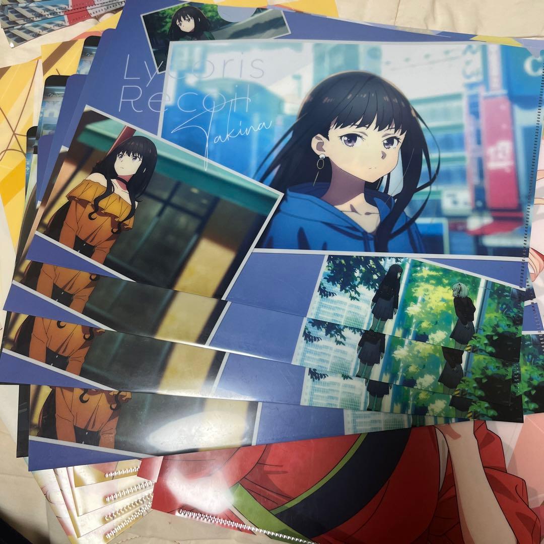 リコリスリコイル　ファイル7種　計28枚