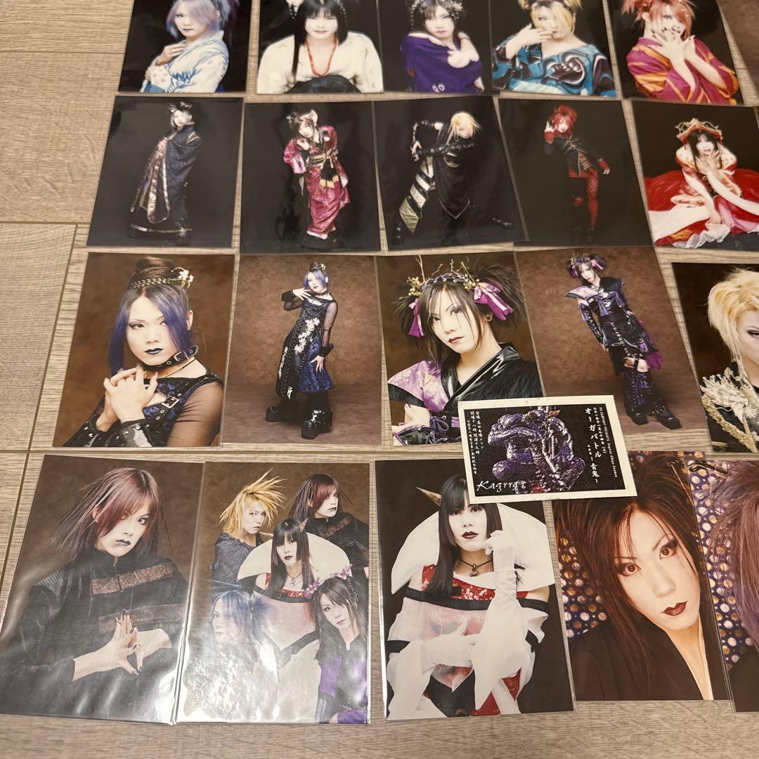 Kagrra, 写真セット 36枚 アー写＋チケット半券