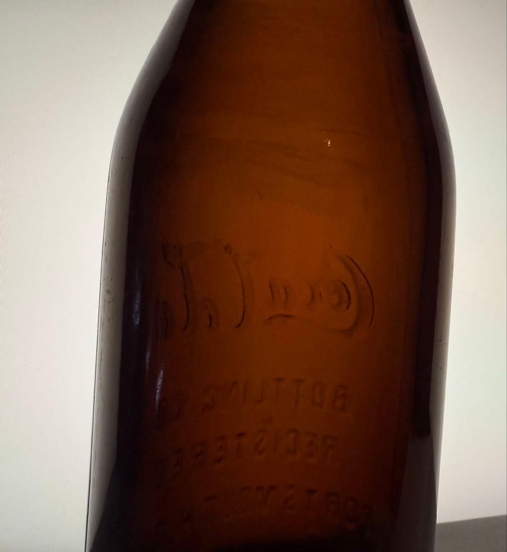 C1⭐︎秘蔵品⭐︎1910年代 Coca Cola ストレートサイドボトル