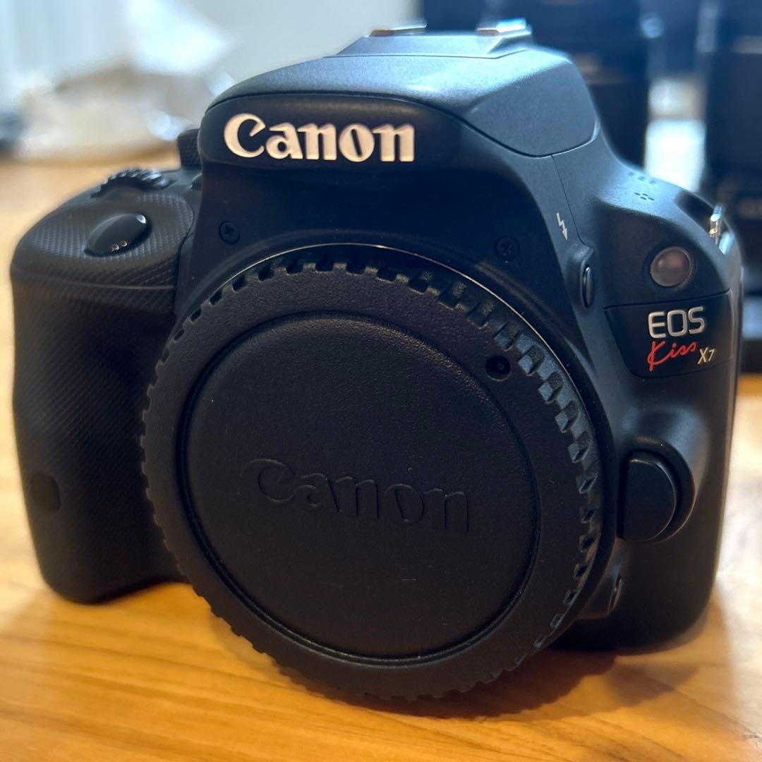 情報更新/値下げ‼️【Canon EOSKiss X7】ズームレンズ＋単焦点レンズ