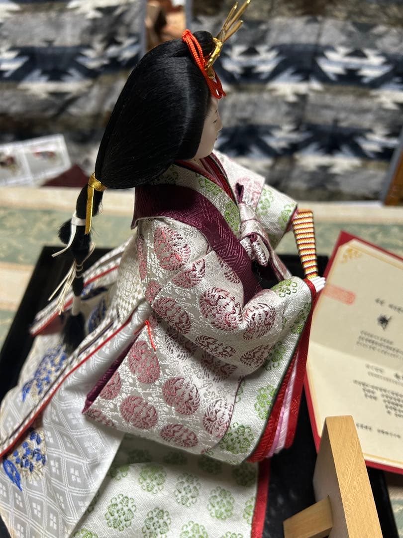 京人形　皇后陛下喜寿記念　慶華