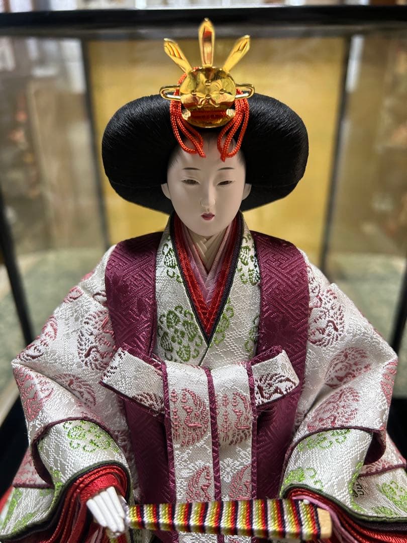 京人形　皇后陛下喜寿記念　慶華