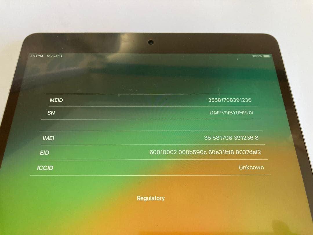 iPad Pro 10.5インチ Wi-Fi＋Cellularモデル256GB