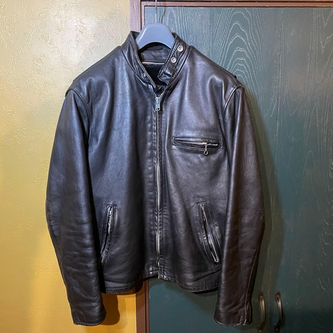 Schott 641ライダースジャケット ボアライナー付　38