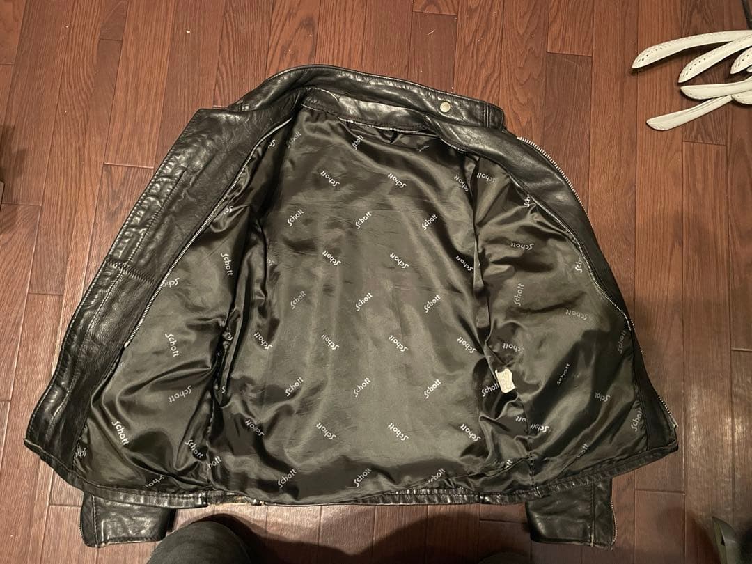 Schott 641ライダースジャケット ボアライナー付　38