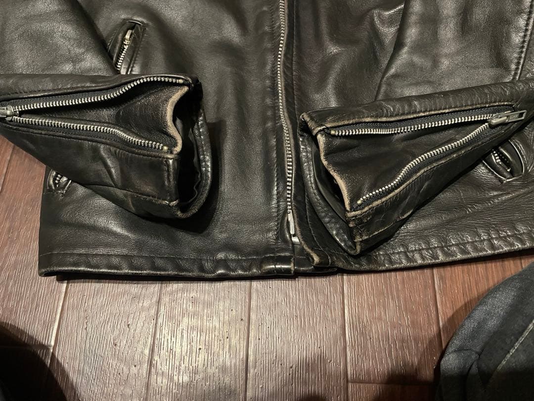 Schott 641ライダースジャケット ボアライナー付　38