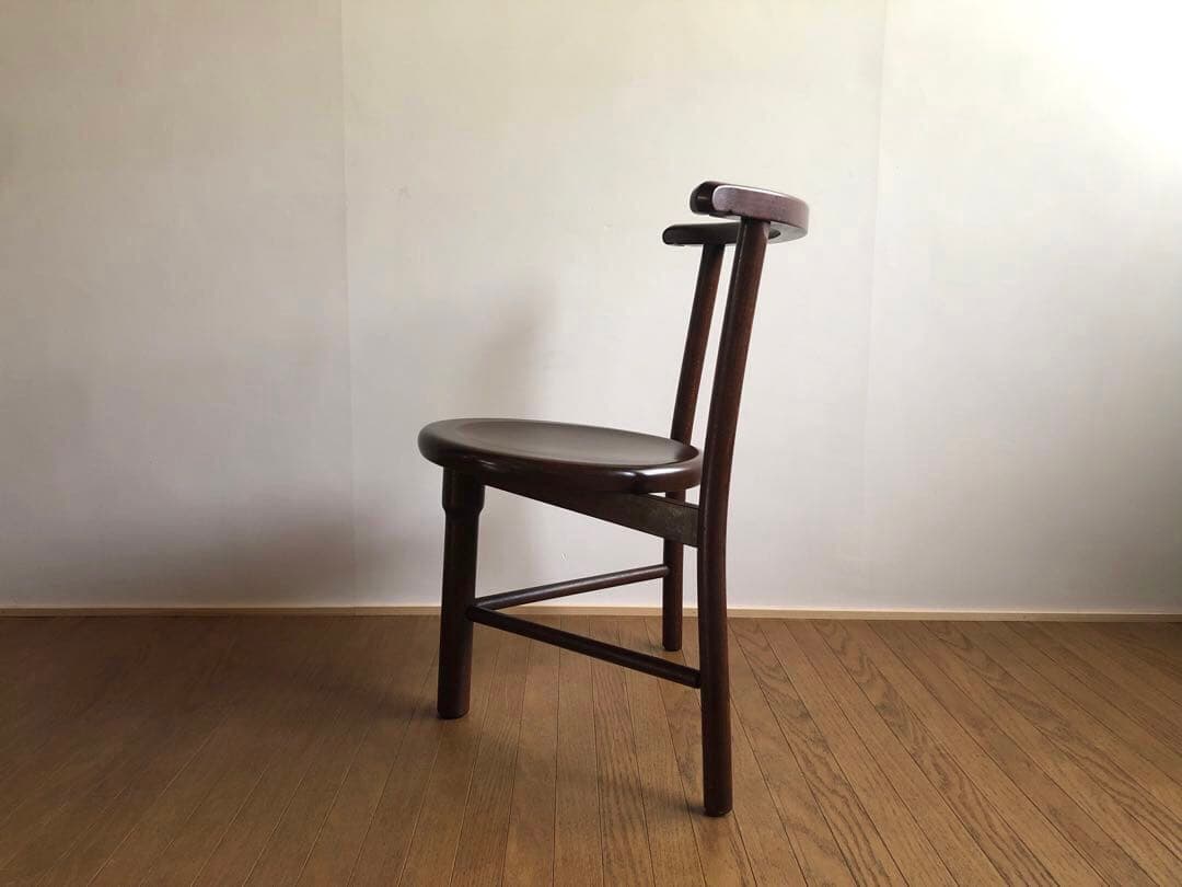 吉田璋也 三脚椅子 希少民芸家具 河井寛次郎 辰巳木工 柳宗悦 バーナードリーチ