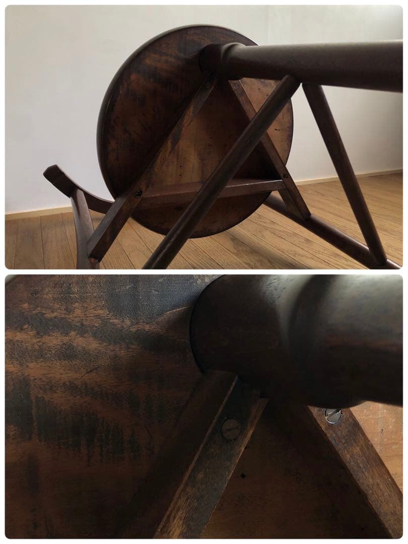 吉田璋也 三脚椅子 希少民芸家具 河井寛次郎 辰巳木工 柳宗悦 バーナードリーチ