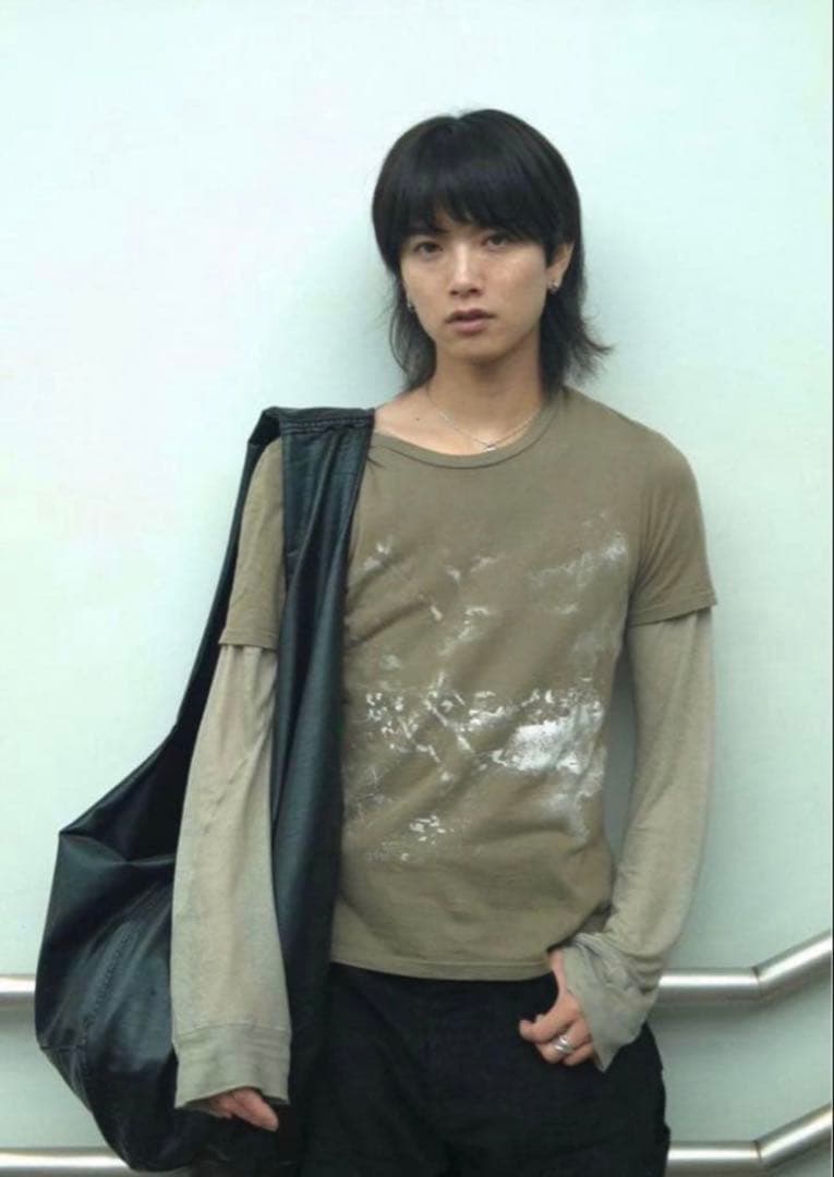 深水光太着用 HELMUT LANG 99SS 本人期 Tシャツ S アーカイブ