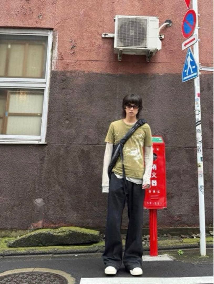 深水光太着用 HELMUT LANG 99SS 本人期 Tシャツ S アーカイブ