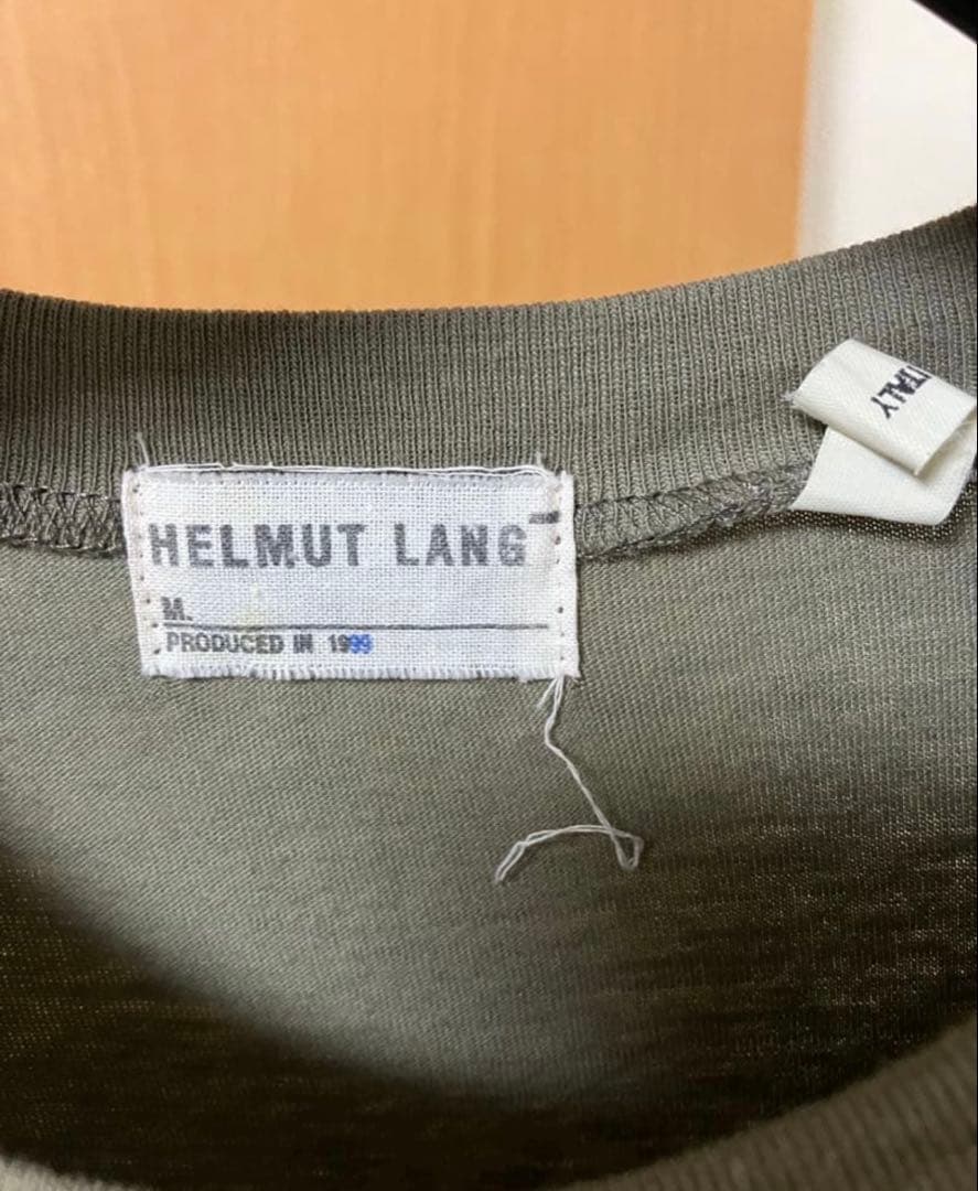 深水光太着用 HELMUT LANG 99SS 本人期 Tシャツ S アーカイブ