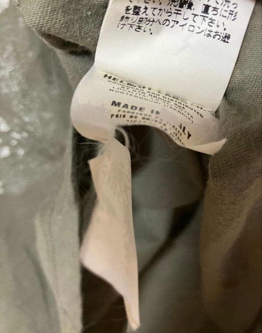 深水光太着用 HELMUT LANG 99SS 本人期 Tシャツ S アーカイブ