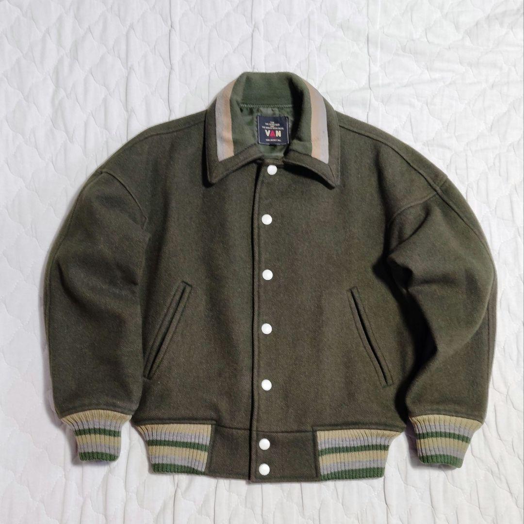 VAN JAC メルトンジャケット ブルゾン スタジャン 70s