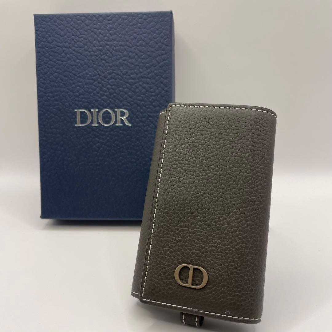 【美品✨】Christian Dior ディオール レザー キーケース