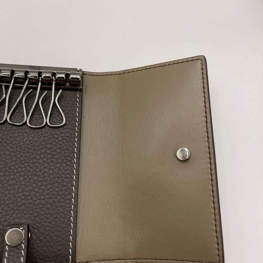 【美品✨】Christian Dior ディオール レザー キーケース