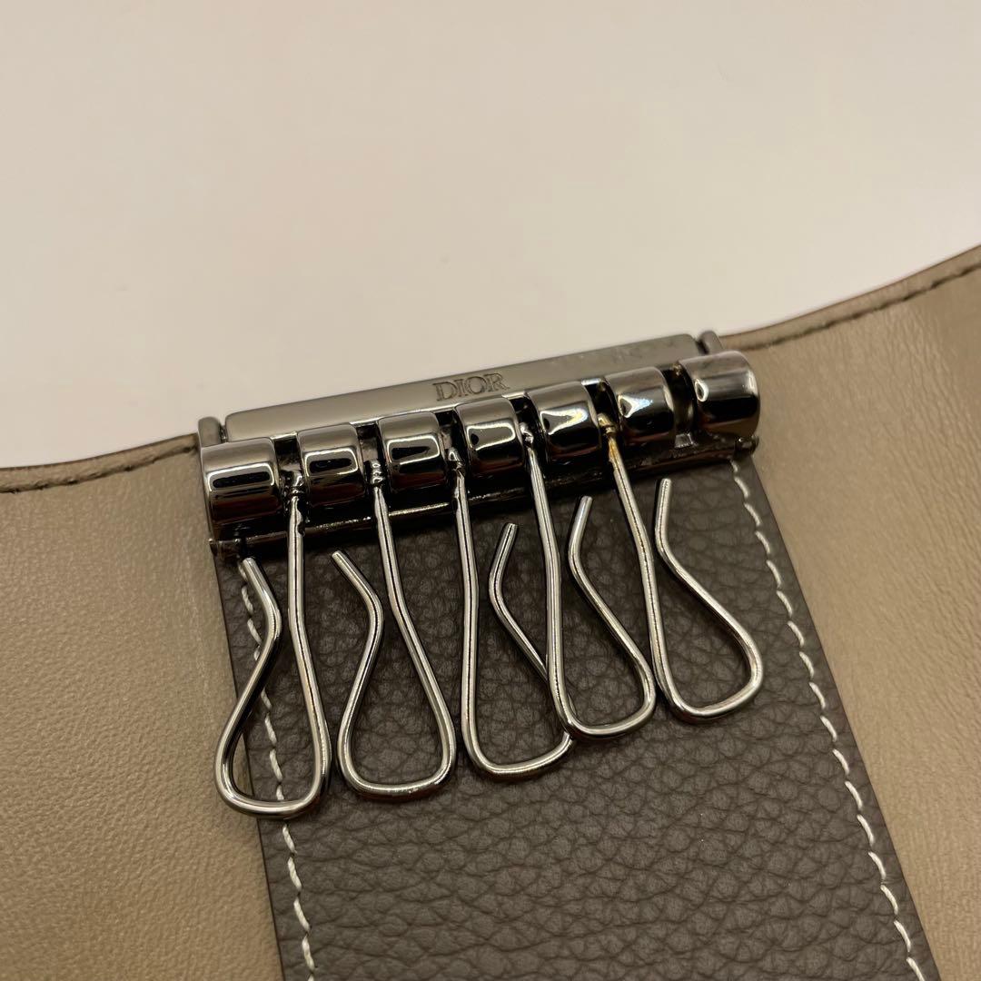 【美品✨】Christian Dior ディオール レザー キーケース