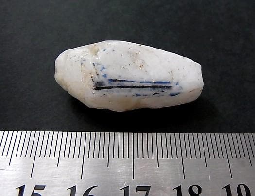 ★X1002★古代石 (199) 出土 青釉　クォーツ　ビーズ　大粒　ペンダント