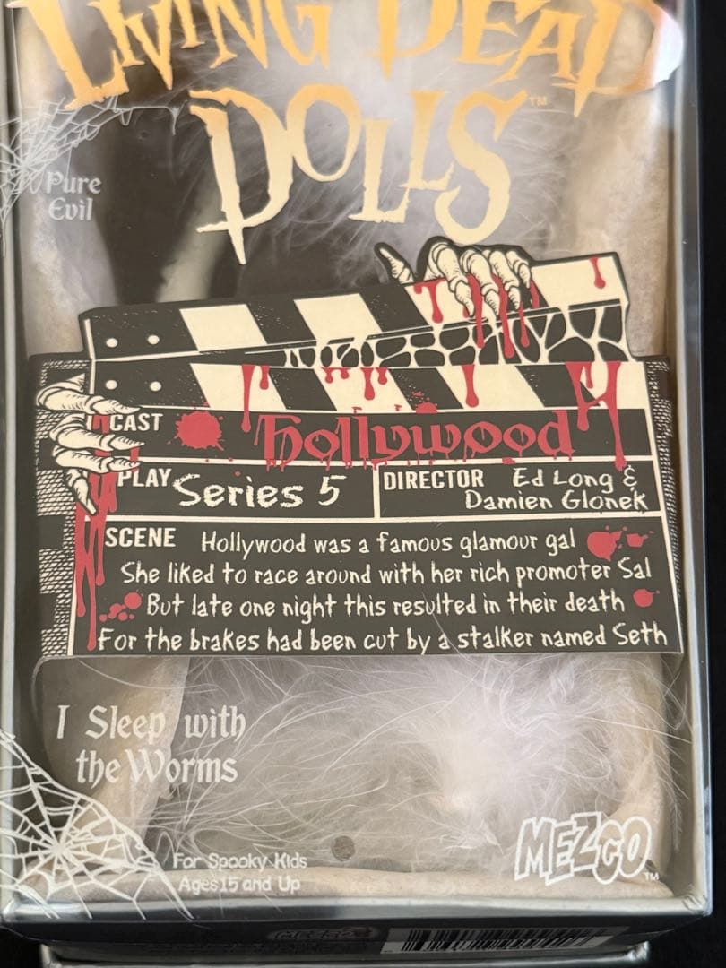 Living dead dolls 5 白黒 Variant Hollywood