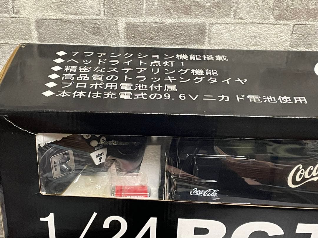 未使用　コカコーラ Mercedes-Benzデザイントレーラー　サイズ1/24