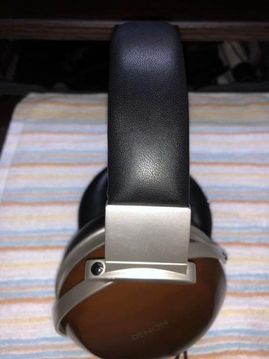 【専用】　交換用本革ヘッドバンド部品提供　FOSTEX　黒