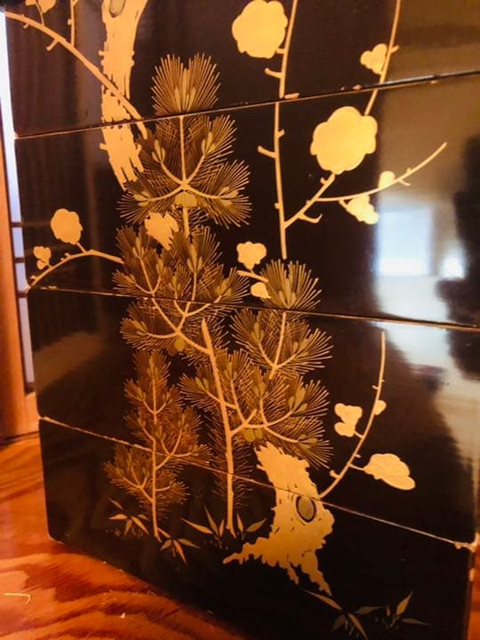 極上　松竹梅　五段重　重箱