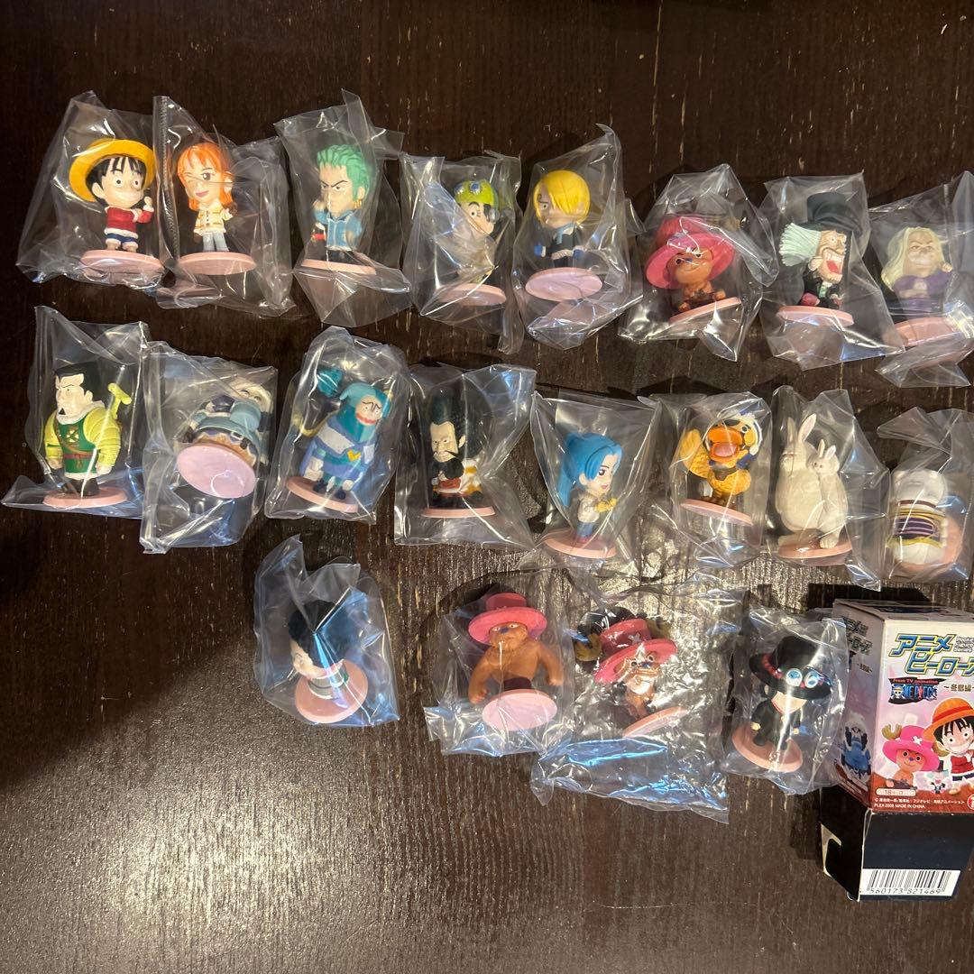 アニキャラヒーローズ ワンピース 旧冬島編　フルコンプ　シークレット・特典あり。