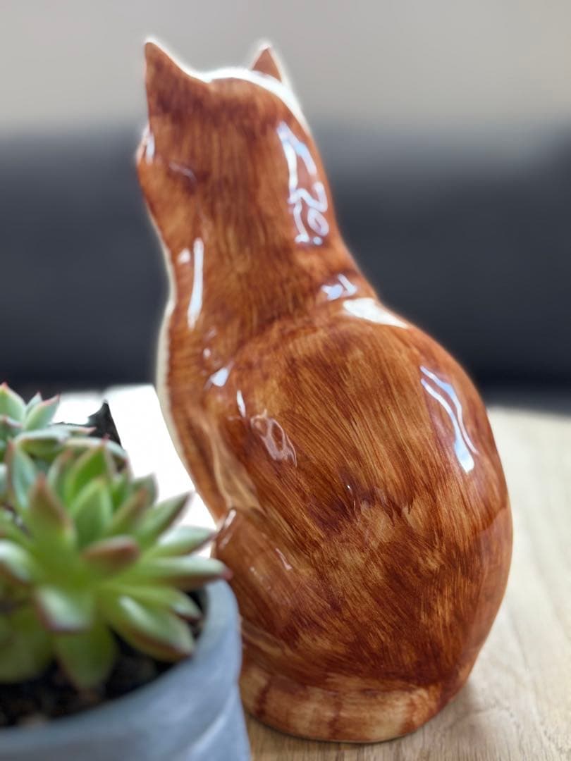 猫の置き物３点セット フィリップ・ローレストン作 英国BABBACOMBE窯