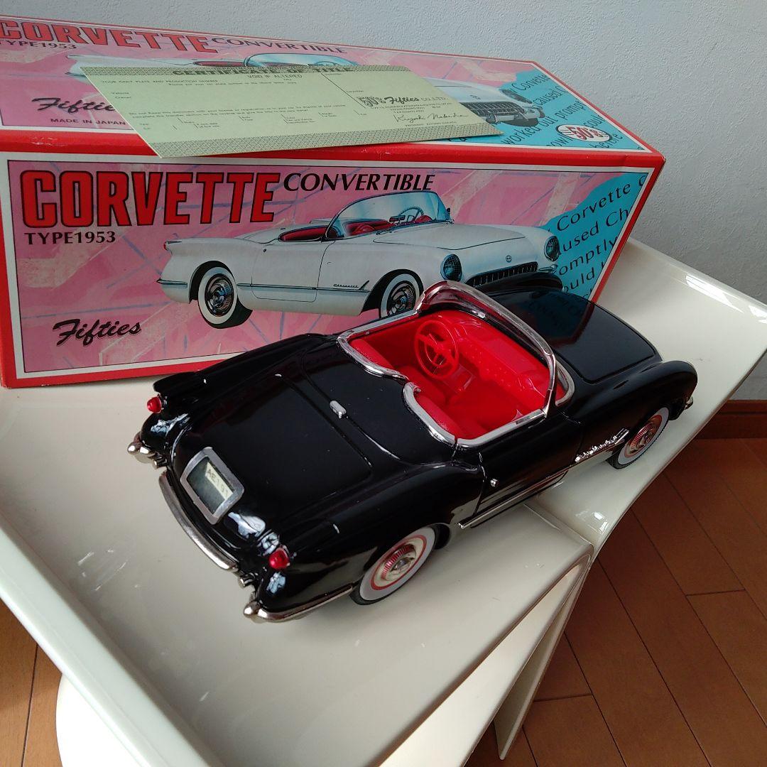 当時ブリキ50sコルベットコンバーチブル 1953年型箱入りロカビリー