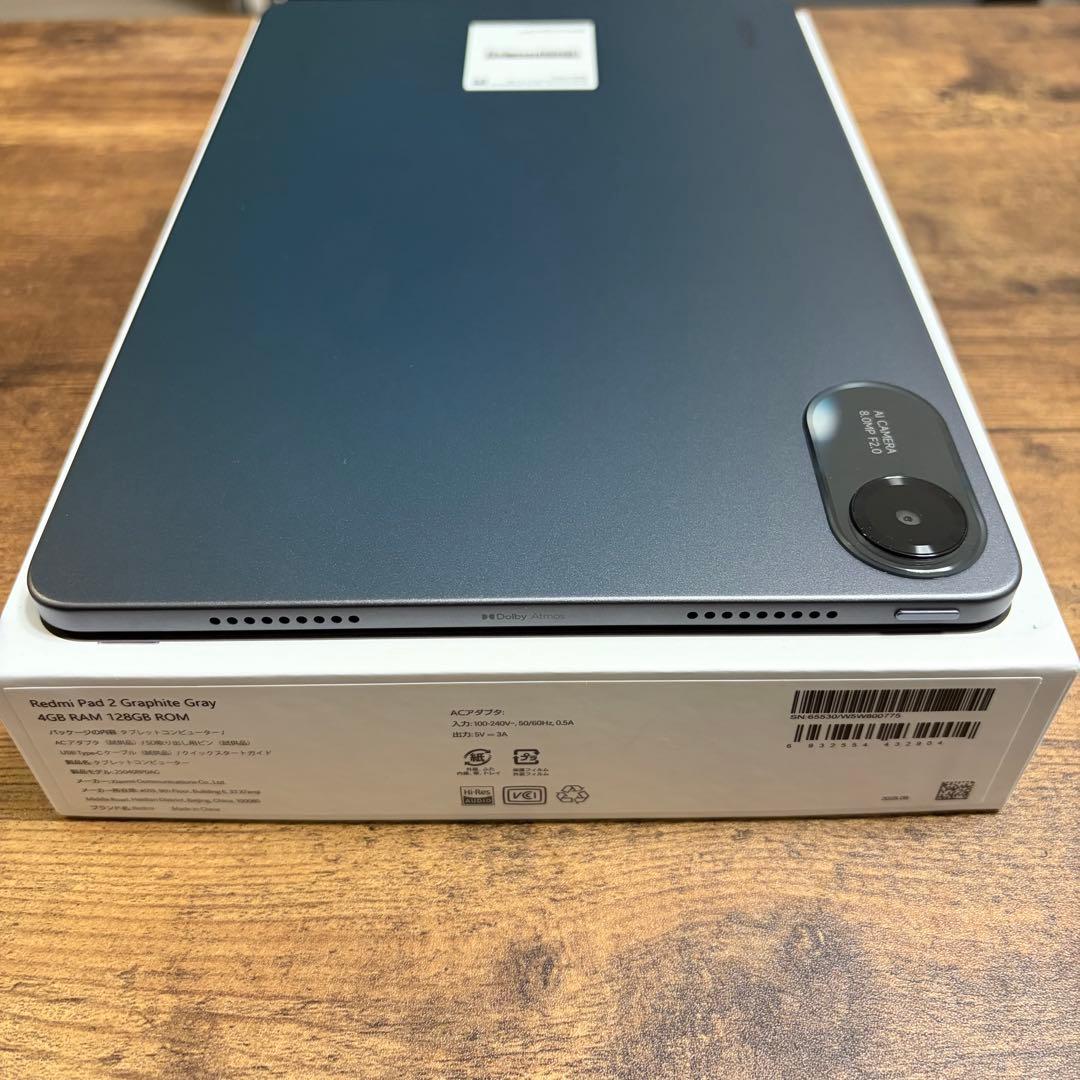 Androidタブレット本体 Redmi Pad 2 4GB+128GB wifi