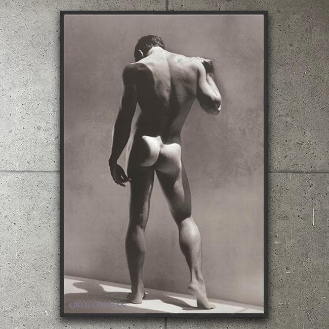 額装済/Male Nude I（グレッグ ゴーマン）/ポスター