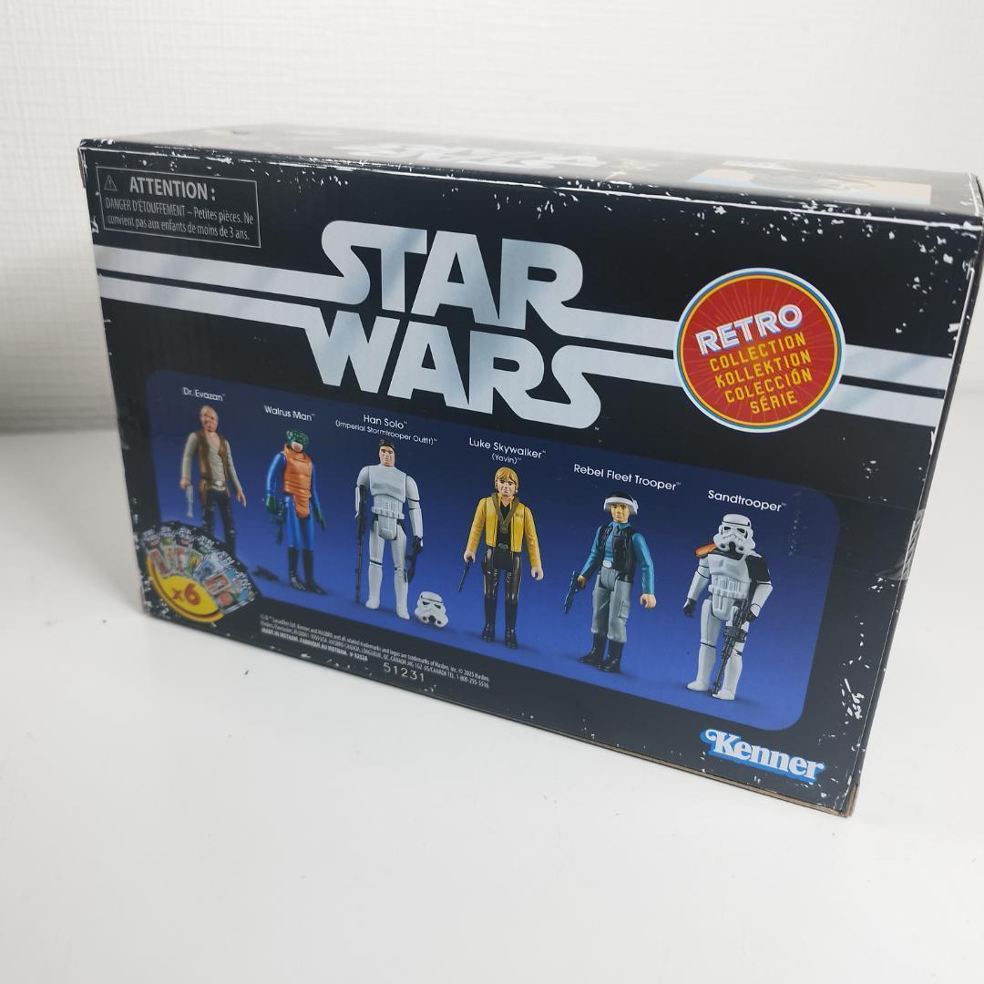 スターウォーズ レトロコレクション ニューホープ 6体セット ジェダイ hB51