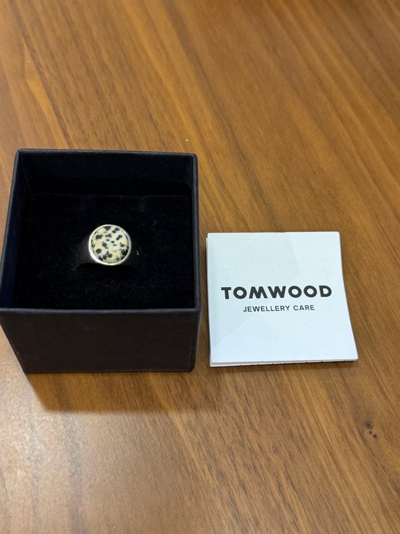 TOM WOOD レオパード/オーバル/サイズ56 (約15〜16号)