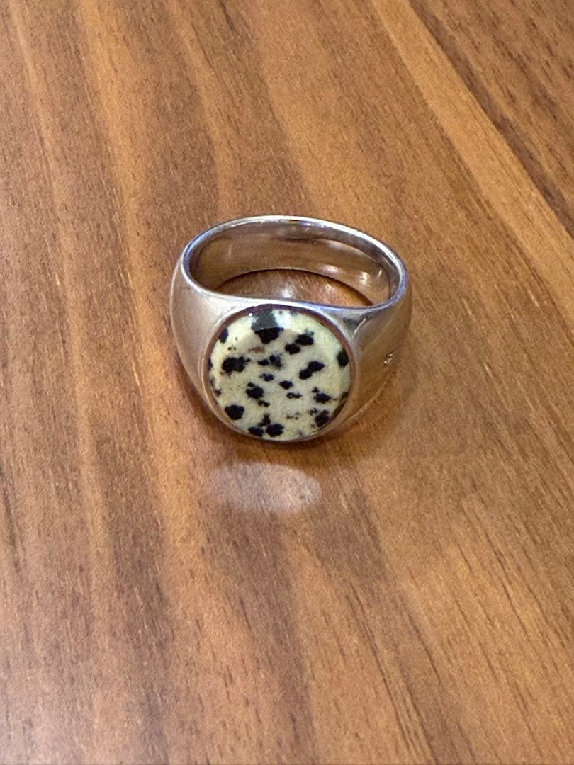 TOM WOOD レオパード/オーバル/サイズ56 (約15〜16号)