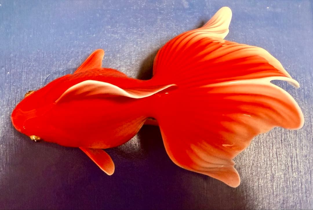 Noritake ノリタケ 金魚（大）置物 オールドノリタケ 極美品 外箱