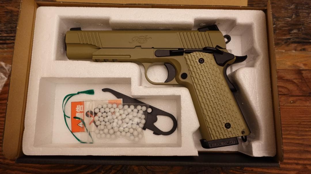 ウエスタンアームズ　S.C.W.　デザートウォーリアー　ガスガン　未使用