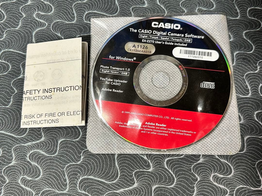 【動作品】 CASIO EX-Z270 10.1メガピクセル　デジカメ コンデジ